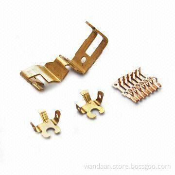 Metal/High Precision Stamping Part, Customized Samples are Welcome, Made of Brass